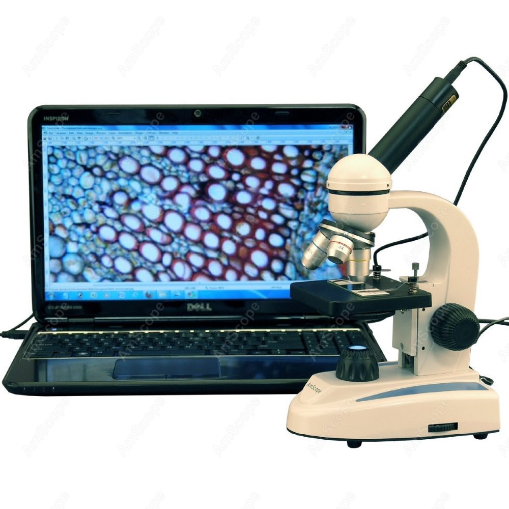 Amscope Microscope Kid Microscope - AmScope 학생용 어린이용 금속 프레임 유리