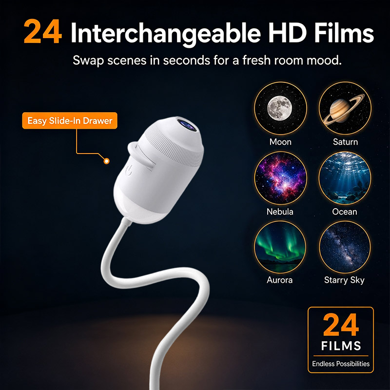 다이내믹 나이트 라이트 프로젝터 별빛 하늘 조명 프로젝 - Planetarium Projector Home 리뷰 및 가격